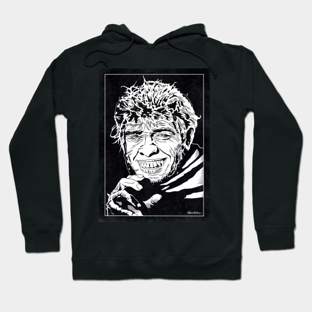 MR HYDE (Black and White) Hoodie by Famous Weirdos